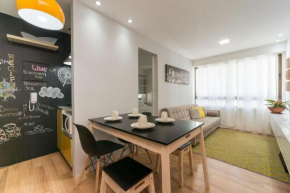 Excelente flat em Setúbal Boa Viagem até 3 pessoas cercado por restaurantes e supermercados PM802